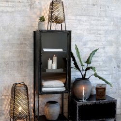 Gulvlampe jern Chic Antique