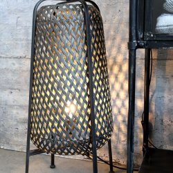 Gulvlampe jern Chic Antique