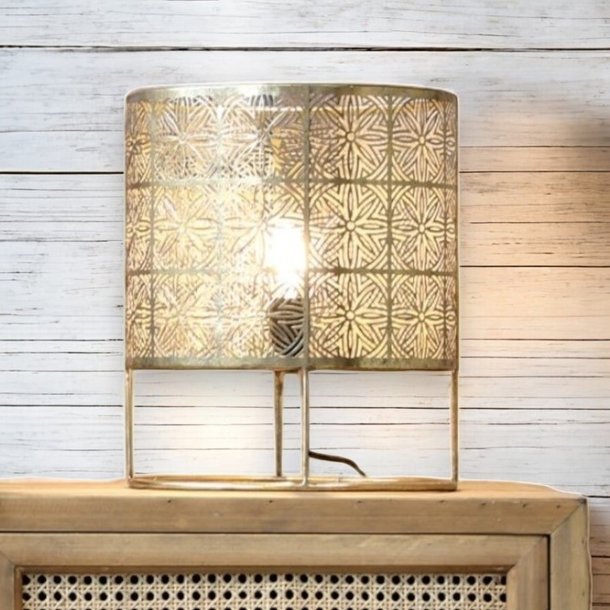 Messinglampe