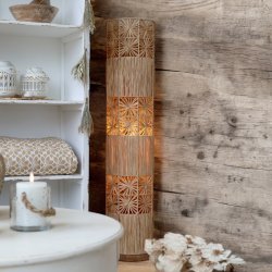 Standerlampe naturflet