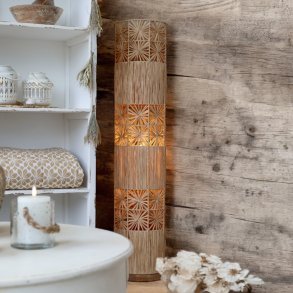 Standerlampe naturflet