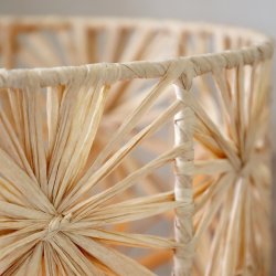 Standerlampe naturflet