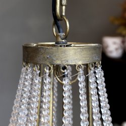 Fransk lysekrone med prismer