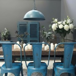 Loftslampe Turqouise