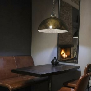 Loftslampe, metalmarmorering 