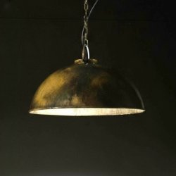 Loftslampe, metalmarmorering 