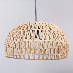 Natur skrm til loftslampe Halo