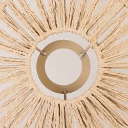 Natur skrm til loftslampe Halo