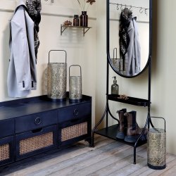 Messing lanterne inkl. pre og timer