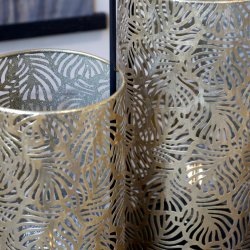 Messing lanterne inkl. pre og timer