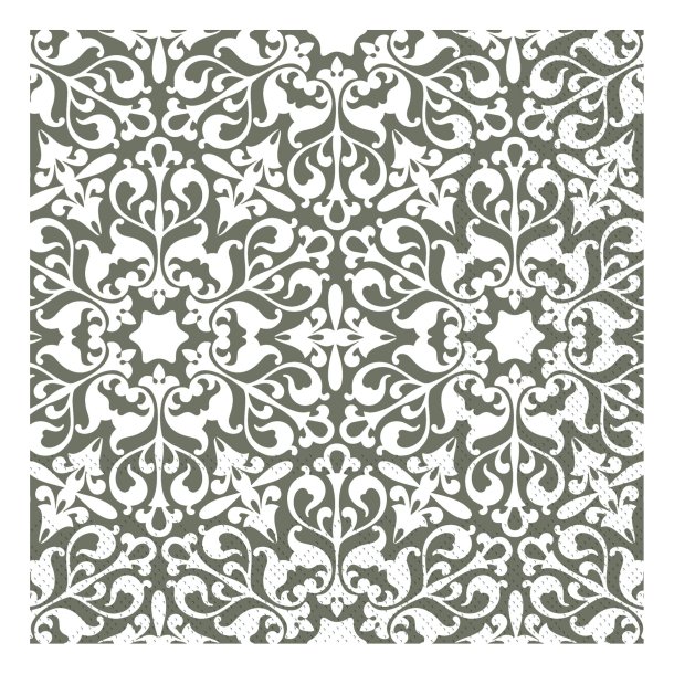 Decoupage servietter Olive