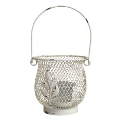 Fil de fer Hurricane til fyrfadslys