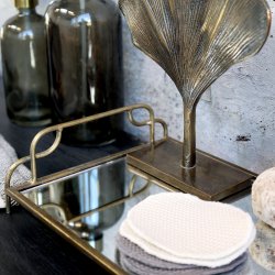 Spejlfad Antique messing