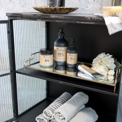 Spejlfad Antique messing