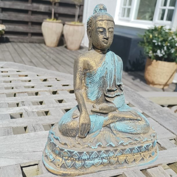 Buddha figur turkis