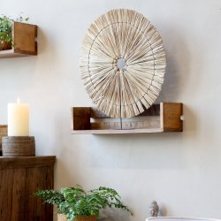 Grimaud hylde med bagkant 50 cm