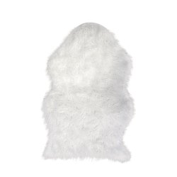 Imiteret Skind, hvid