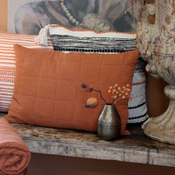 Sofapude betrk, Terracotta