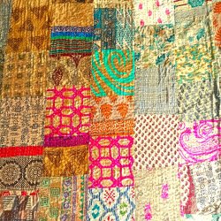 Quiltet sengetppe Boheme