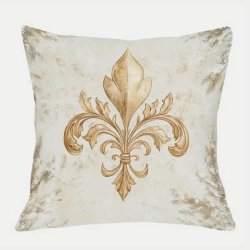 Sofapude betrk, Fransk lilje