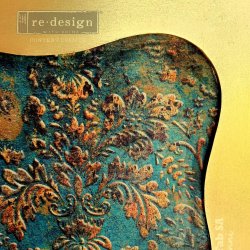 Decoupage fiber Aged Patina