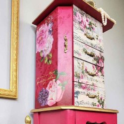 Decoupage papir Shabby chic