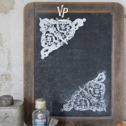 Stencil Corner effekt 14x13 cm