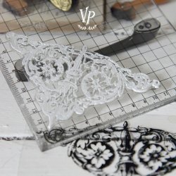 Stencil Corner effekt 14x13 cm