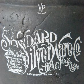 Stencil Silver Ware 8x15 cm