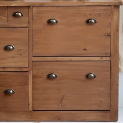 Bronze skuffegreb 2 stk