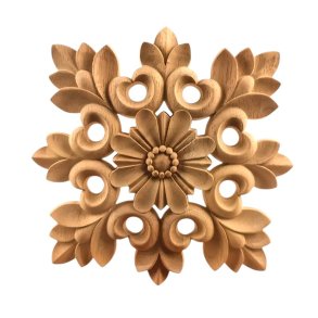 Vintage blomst 15 x 15 cm