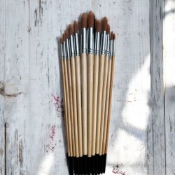 Penselst 12 stk Vintage Paint