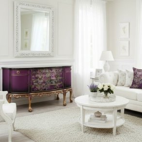 Decor Transfers� Morning Purple