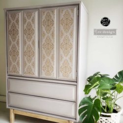 Decor Transfers Golden Damask