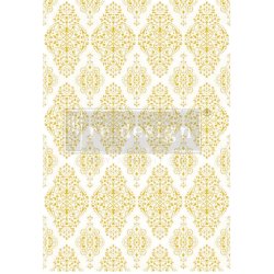 Decor Transfers Golden Damask