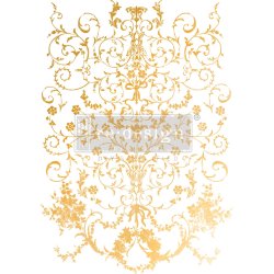 Decor Transfers Gold Foil Kacha - Manor Swirls