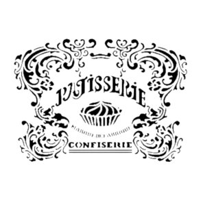 Stencil Patisserie A5