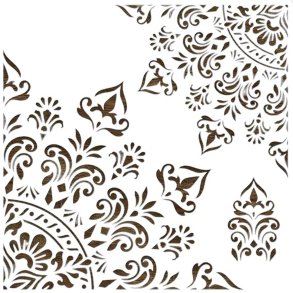 Stencil Corner nr. 200 30x30cm