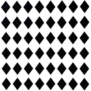 Stencil Harlekin 2,5 x 2 cm