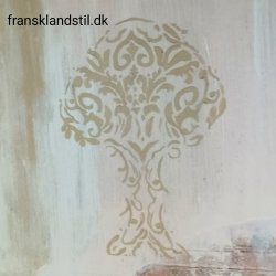 Tree stencil 18x18 cm