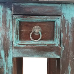 Rustik mahognibord/natbord