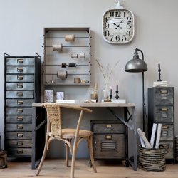 Factory skab/natbord