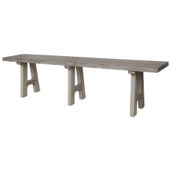 Bnk i genanvendt tr 180 cm