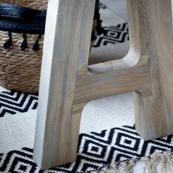 Bnk i genanvendt tr 180 cm