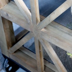 Rullebord med zinktop