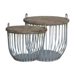 Opal sofabord med trlg, st af 2