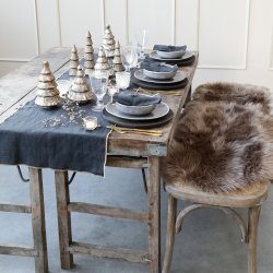 Fransk bnk med fletsde 100 cm