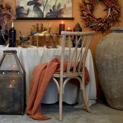 Fransk spisestol fletsde (St af 2)