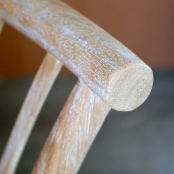 Fransk spisestol fletsde (St af 2)