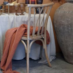 Fransk spisestol fletsde (St af 2)